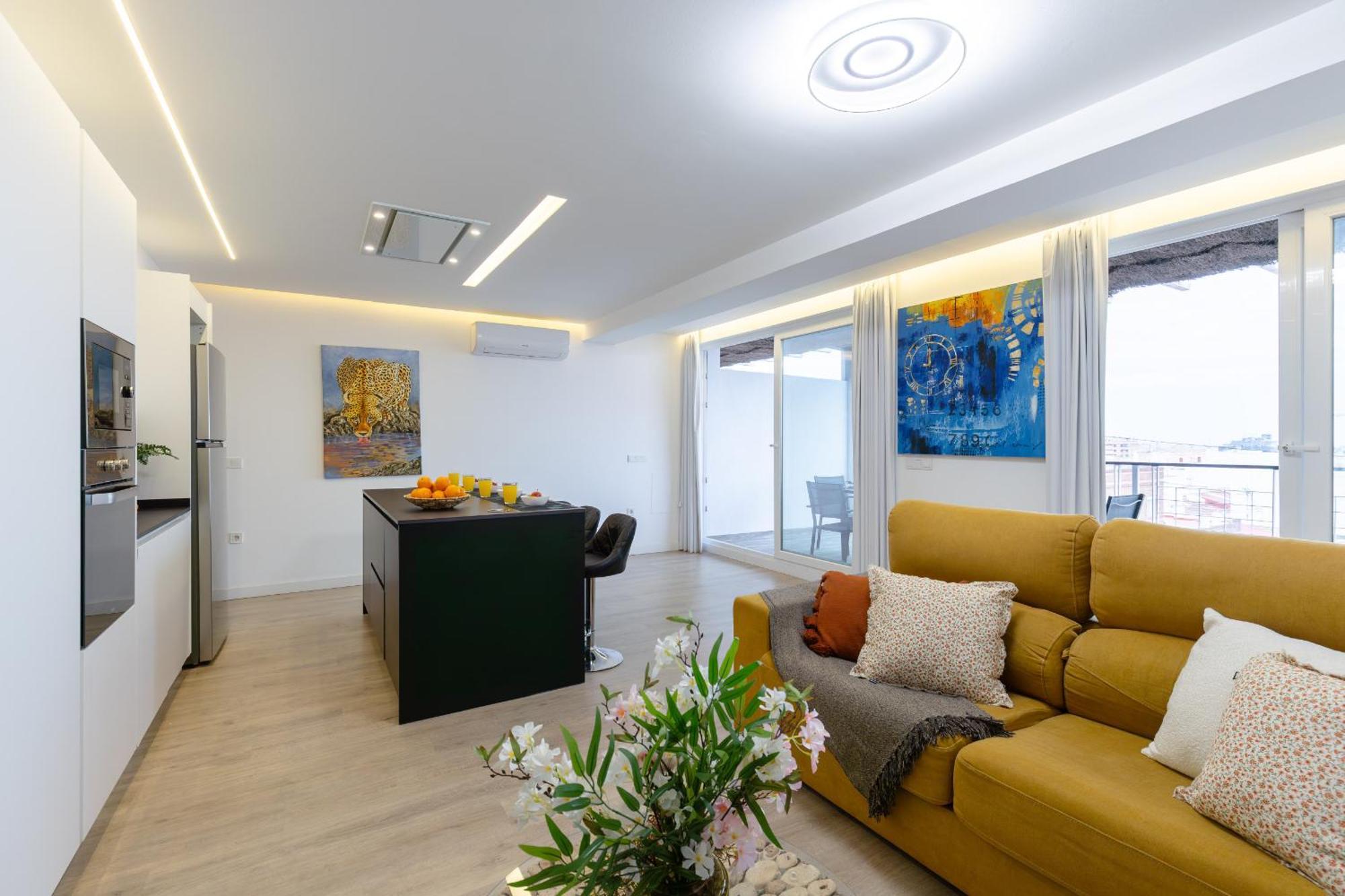 Fidalsa Penthouse Amazing View Apartment อาลิกันเต ภายนอก รูปภาพ