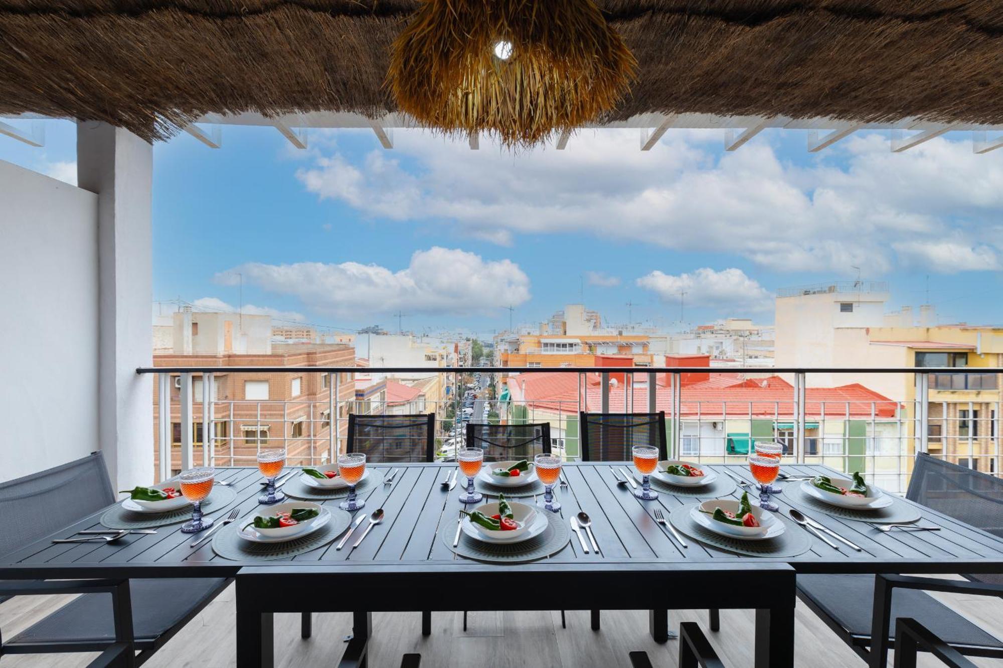 Fidalsa Penthouse Amazing View Apartment อาลิกันเต ภายนอก รูปภาพ