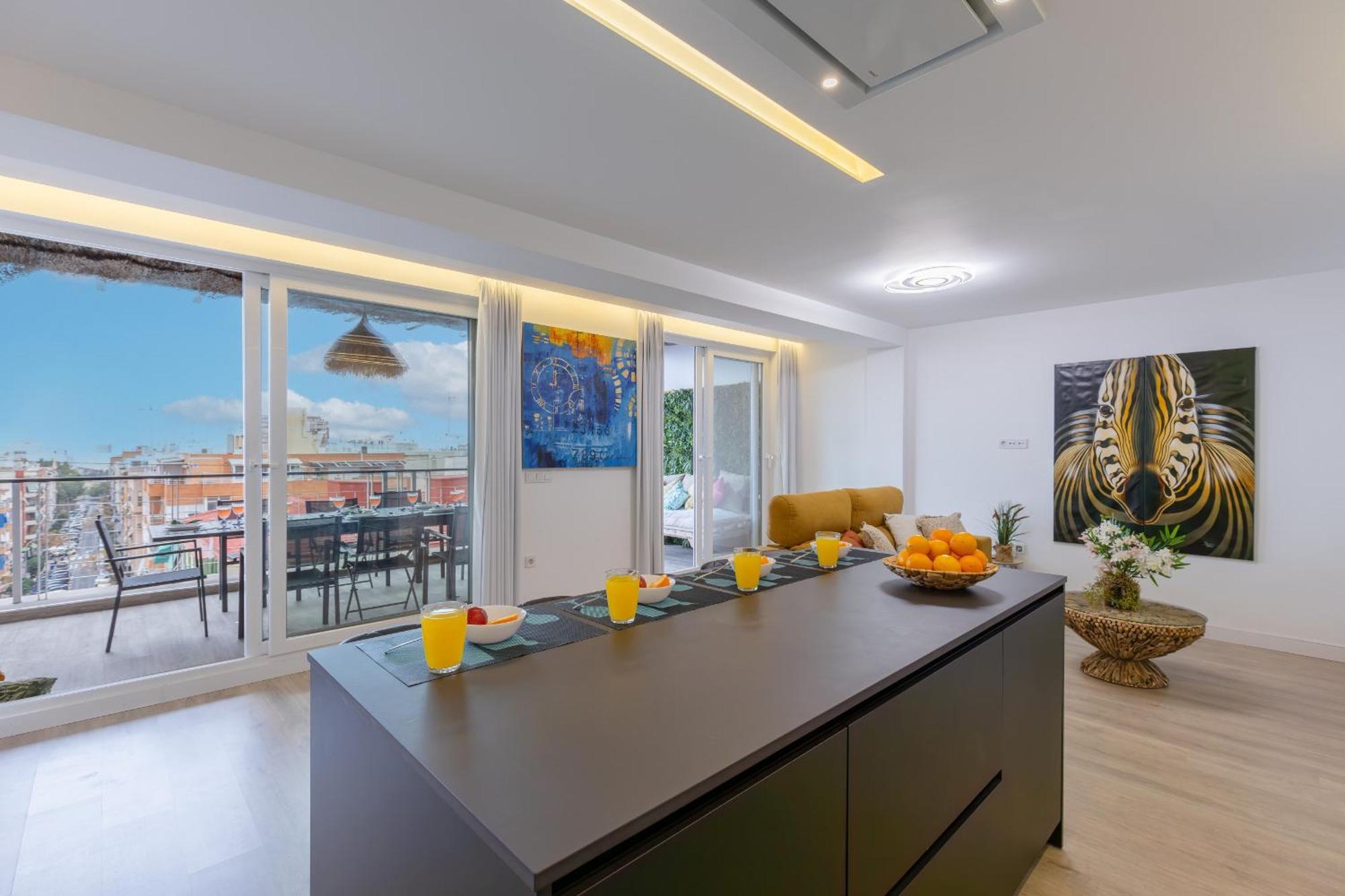 Fidalsa Penthouse Amazing View Apartment อาลิกันเต ภายนอก รูปภาพ